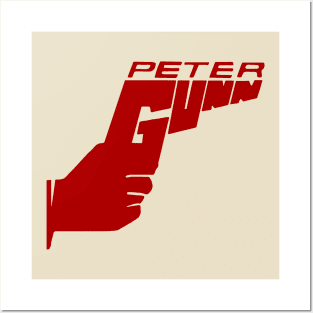 Peter Gunn - Gun Logo - 50s Tv Show Posters and Art